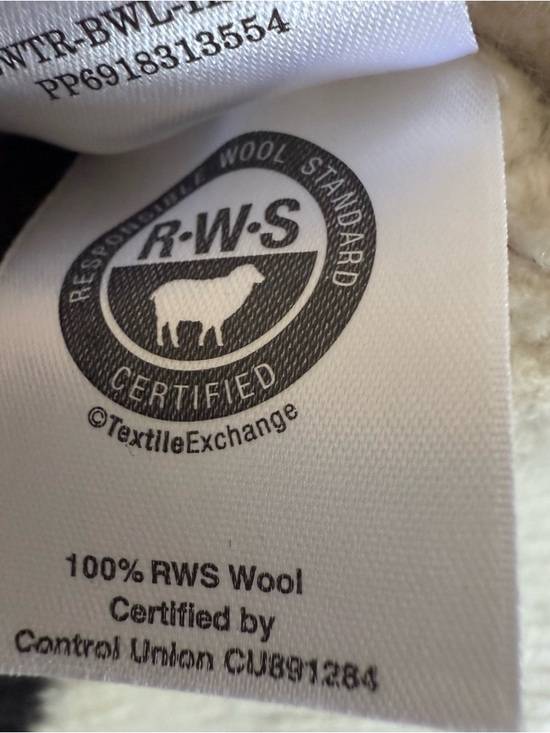 Everlane The Half-Zip Sweater in Luxe Merino Wool Sz Small Cream & Black Stripe - Picture 9 of 14